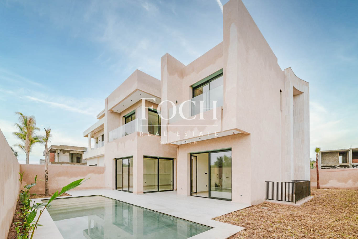 Villa neuve et construite par un célèbre architecte